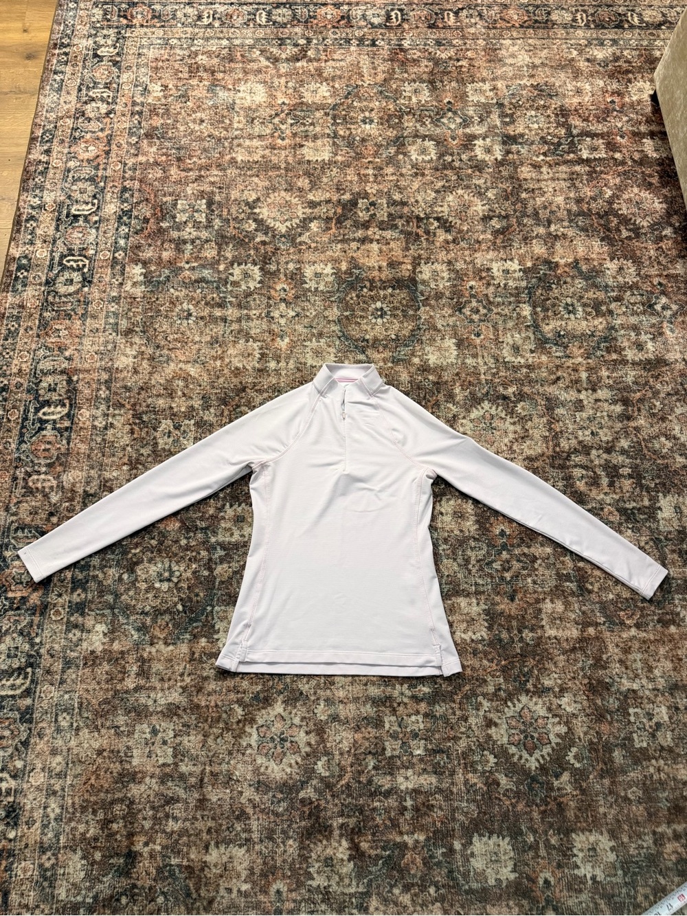 Women’s Peter Millar pink long sleeve golf shirt Size XS